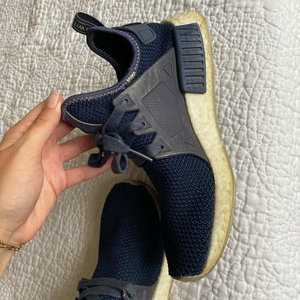 Navy Blue Adidas NMD’s - Picture 2 of 5